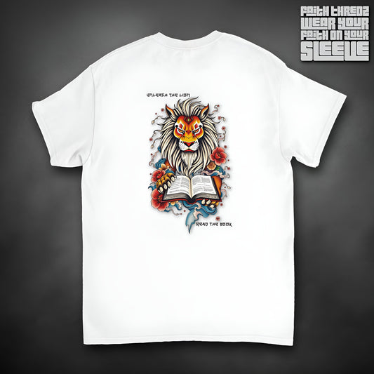 Read The Book, Lion Japanese Tattoo Tee