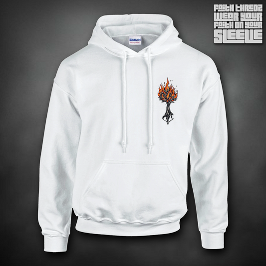 I Am Who I Am Burning Bush Hoodie