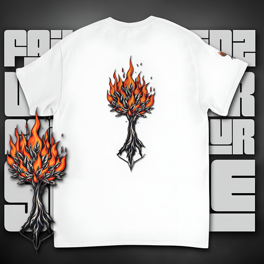 I Am Who I Am Burning Bush Tee